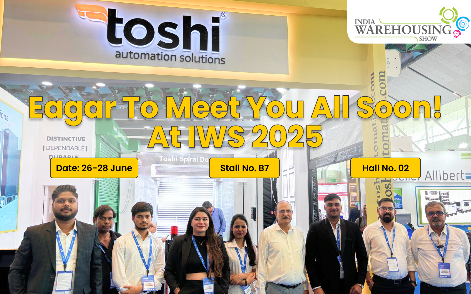 Join Us  At India warehousing Show 