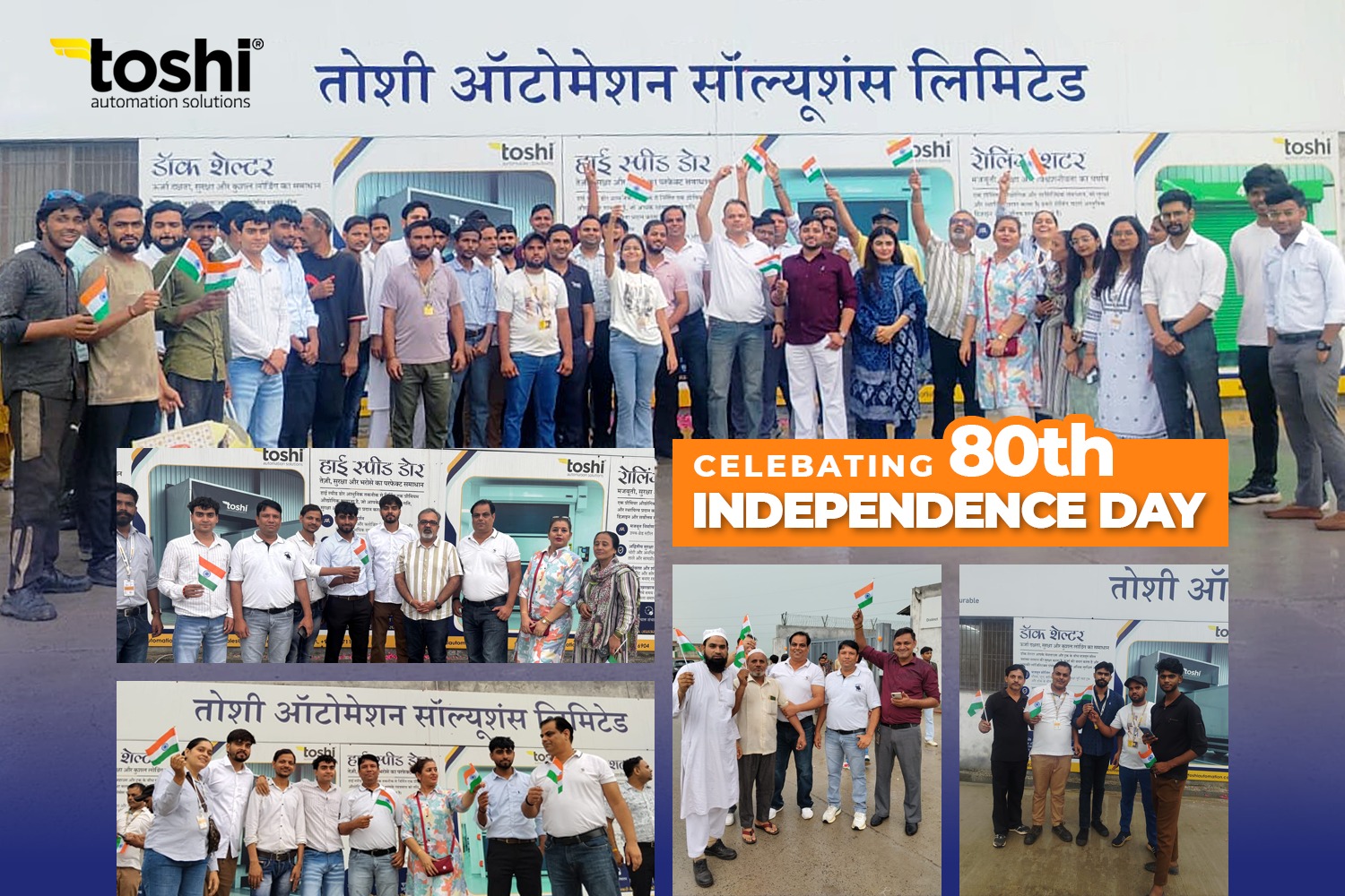 ​TASL's New Bhojpur Factory witnesses its 1st Independence Day Celebration 