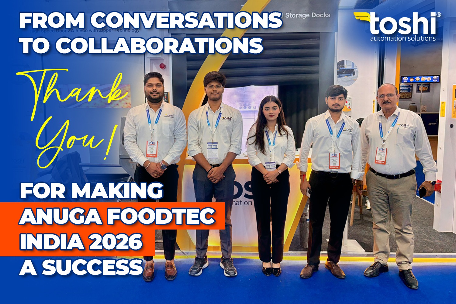 From Conversations to Collaborations : Thank You for making Anuga Foodtech a Sccess