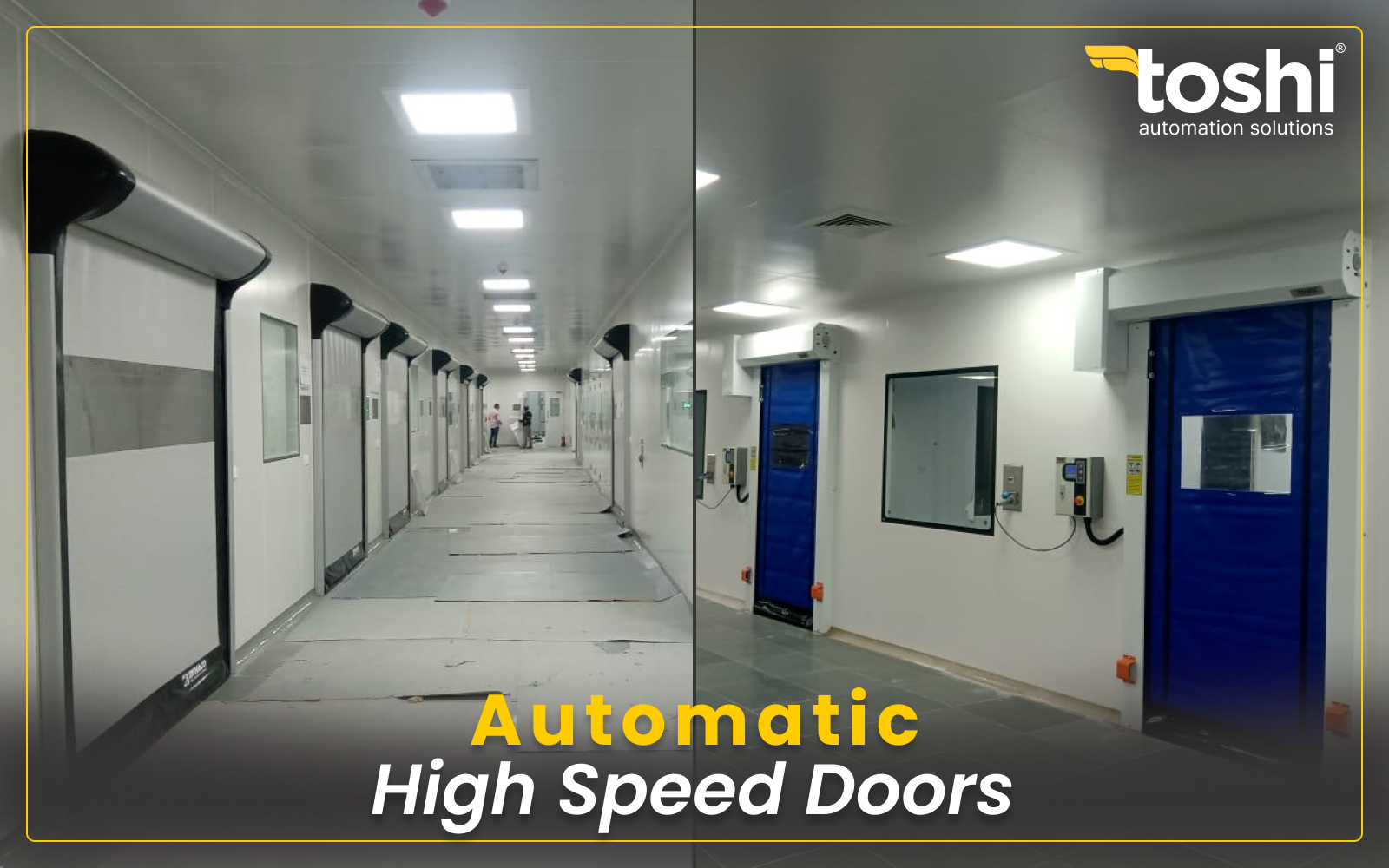 Advanced Clean Room Door Solutions for Pharma, Food & Tech Industries.