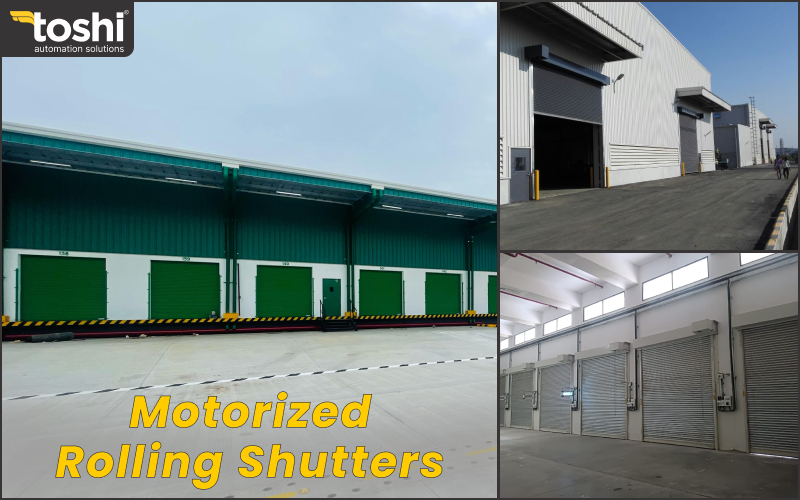Secure Your Facility with Motorized Rolling Shutters