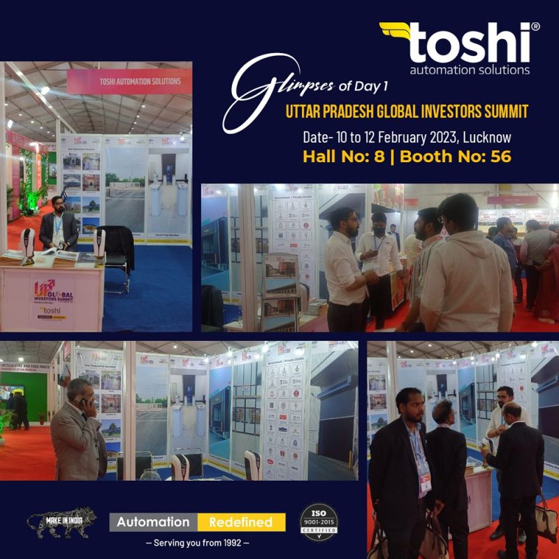 Toshi Automation Solutions Showcases at Global Investors Summit in Lucknow.