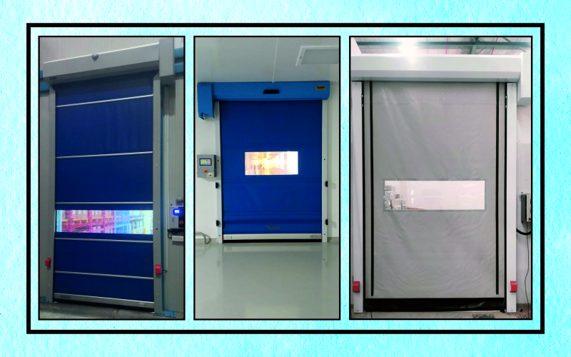 The slimmest rapid roll up door