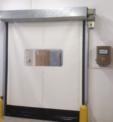 High Speed Zipper Roll Up Door